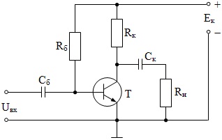 Схема усилителя низкой частоты на транзисторе