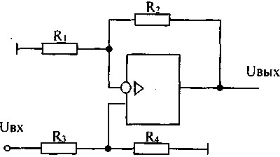 схема с операционным усилителем