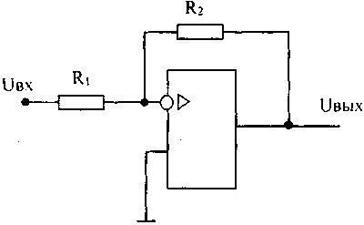 схема с операционным усилителем