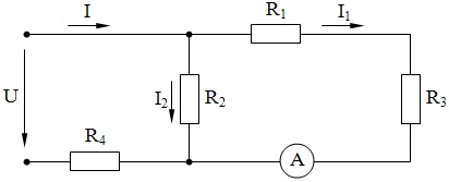схема соединения элементов электрической цепи