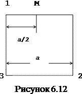 В вершинах квадрата расположены три точечных заряда