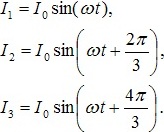 уравнения токов в катушках