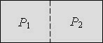 В сосуде, разделенном на части перегородкой, находятся одинаковые количества газа