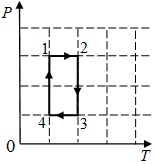 На Р–Т диаграмме показан цикл тепловой машины