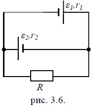 схема соединения элементов в электрической цепи