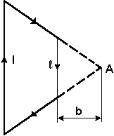 контур с током в форме равнобочной трапеции
