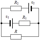 схема соединения элементов электрической цепи