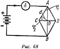 схема соединения элементов электрической цепи