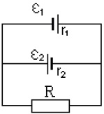 схема соединения элементов электрической цепи