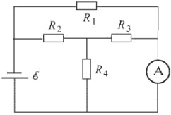 схема соединения элементов электрической цепи