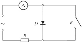 схема соединения элементов электрической цепи
