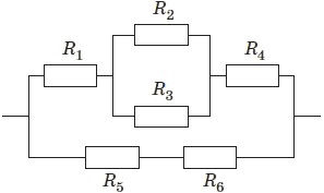 схема соединения элементов электрической цепи