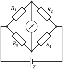 схема соединения элементов электрической цепи