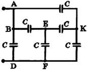 схема соединения элементов электрической цепи