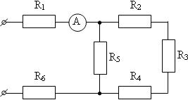 схема соединения элементов электрической цепи