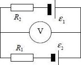 схема соединения элементов электрической цепи