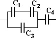 схема содержит батарею конденсаторов