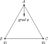 В вершинах равностороннего треугольника находятся точечные заряды