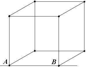 проволочный каркас в форме куба