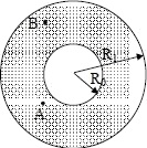 Шар с полостью заполнен диэлектриком