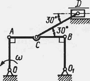 Кривошип шарнирного параллелограмма