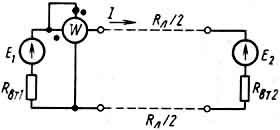 схема соединения элементов электрической цепи