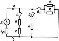 схема соединения элементов электрической цепи