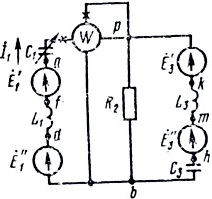 схема соединения элементов электрической цепи