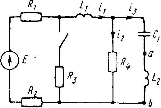 схема соединения элементов электрической цепи
