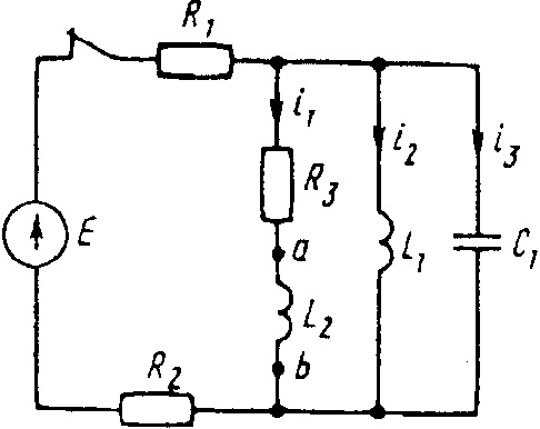 схема соединения элементов электрической цепи
