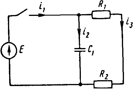 схема соединения элементов электрической цепи