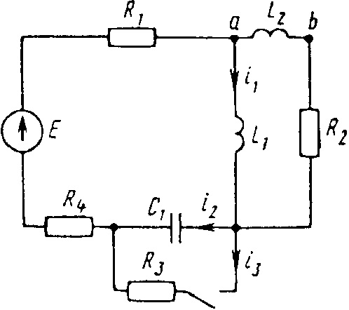 схема соединения элементов электрической цепи