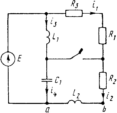 схема соединения элементов электрической цепи
