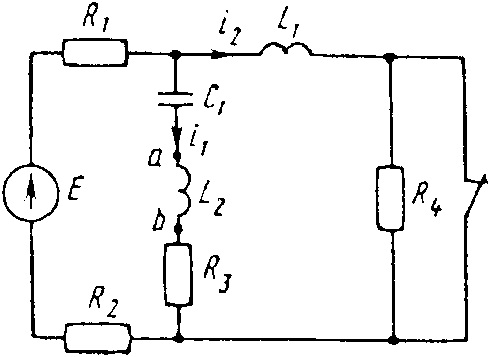 схема соединения элементов электрической цепи