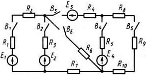 схема соединения резисторов с источником ЭДС