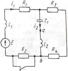 схема соединения элементов электрической цепи