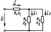 схема соединения элементов электрической цепи