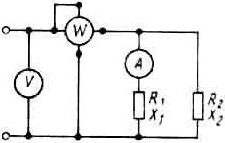 схема соединения элементов электрической цепи