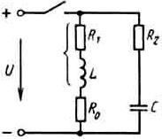 Цепь состоит из двух параллельных ветвей