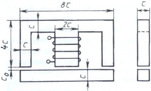 магнитная цепь с воздушным зазором