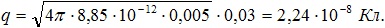 вычисление заряда